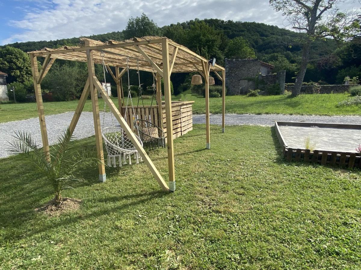 Villa Jacuzzi, Terrain De Petanque Et Aire De Jeux Vue Sur Les Pyrenees Seilhan Zewnętrze zdjęcie